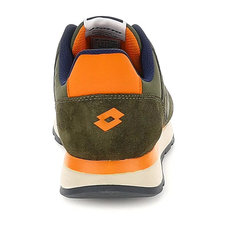Lotto scarpa sneakers da uomo Trainer AMP 222902 948 verde
