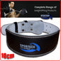 Weightlifting Belt in Leather Bodybuilding Gym Weight Lifting