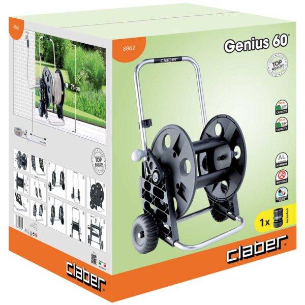 Carrello Avvolgitubo Genius 60 Pro