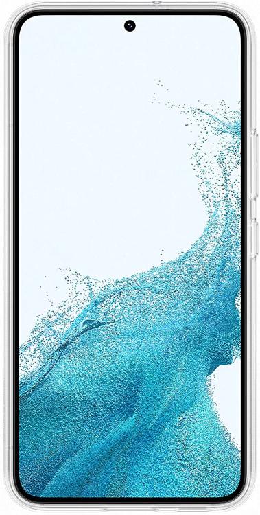 Samsung Silicone Cover Galaxy S22 Handyhülle Transparent Weich Klar