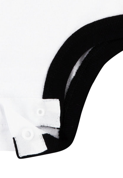 Nike tuta sportiva infant Futura logo MN0073-001 bianco-nero