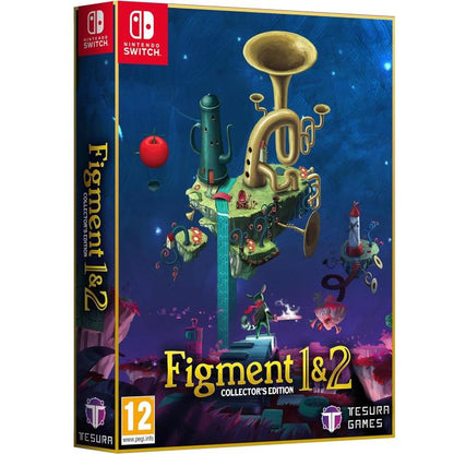 Figment 1 & 2 Nintendo Switch Collector's Edition Videospiel EU Italienisch Neu