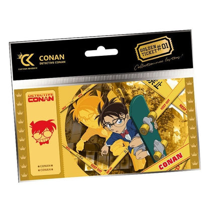 CARTOON KINGDOM - GOLDEN TICKET: DETECTIVE CONAN (CONAN) #01 SAMMLERSTÜCK