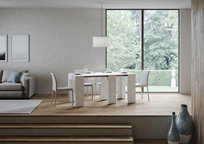 Elegante ausziehbarer Konsolentisch 78x47/290 cm in verschiedenen Farben
