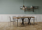 Xenia Extendable Console Table with Anthracite Frame