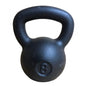 CONTES Cast Iron Kettlebell 8KG Black