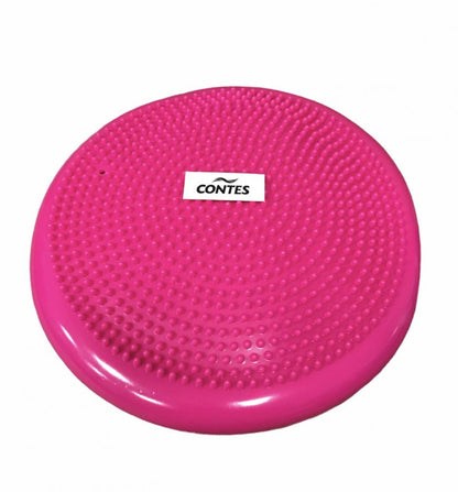 Contes Cuscino Disco Sensoriale 03704 Ø32cm Fucsia - Equilibrio Propriocezione Riabilitazione PVC