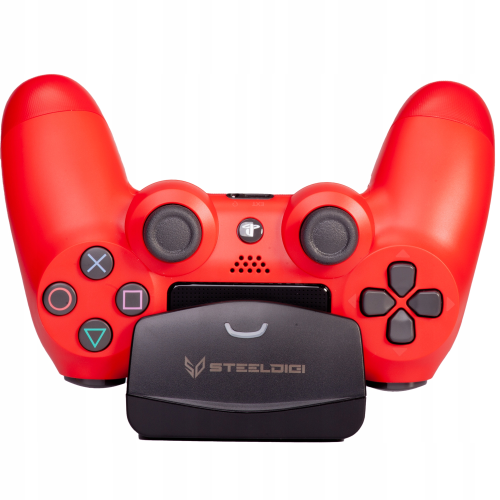 Steeldigi Ladestation für PlayStation 4 Controller Dualshock Ps4 Ladegerät Dock