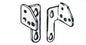 Pair of Side Wall Brackets 4346