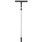 Window Cleaner with Squeegee 27cm Car Truck Camper Window Washer in Aluminum 128cm