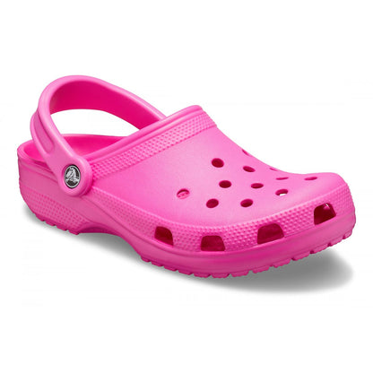 Crocs sandalo da donna Classic Sabot 10001-6QQ rosa elettrico