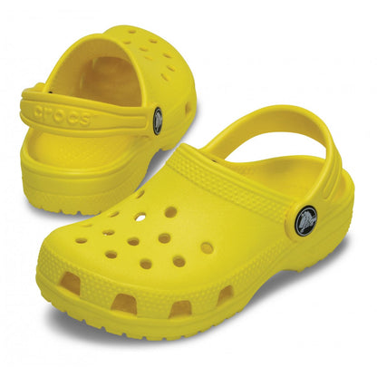 Crocs ciabatta sabot da ragazzi Classic Clog 206991 7C1 giallo limone