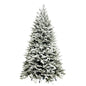 Albero di Natale innevato TOTAL PE | ALASKA SNOW | altezza 220cm - diametro 140cm - rami 1.141