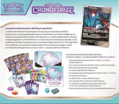 Pokemon Set Allenatore Fuoriclasse Scarlatto & Violetto Cronoforze Carte Gioco