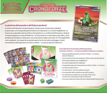 Pokemon Set Allenatore Fuoriclasse Scarlatto & Violetto Cronoforze Carte Gioco