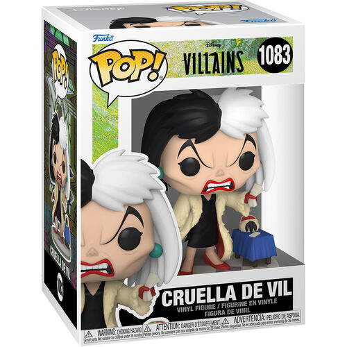 Funko Pop! Disney Villains - Cruella De Vil (1083) Vinylfigur Cruella De Vil