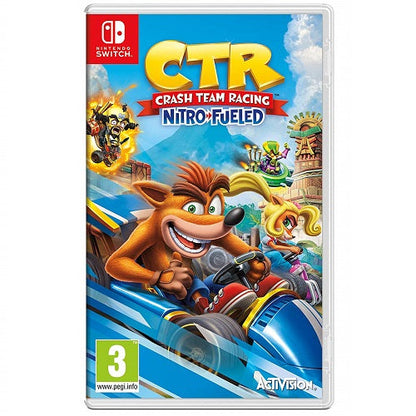 Crash Team Racing Nitro-Fueled Nintendo Switch Spiel Italienisch CTR Kart Neu