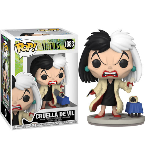 Funko Pop! Disney Villains - Cruella De Vil (1083) Vinylfigur Cruella De Vil