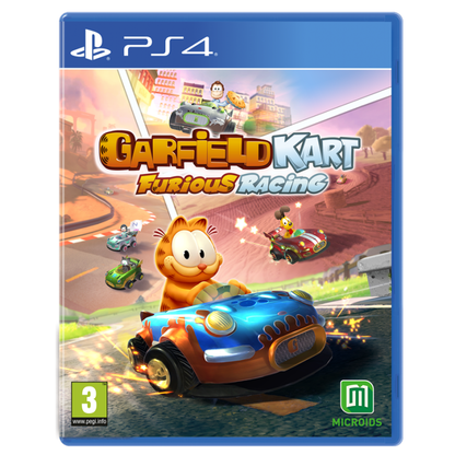 Garfield Kart Furious Racing PS4 Videospiel Deutsch Neu PlayStation 4