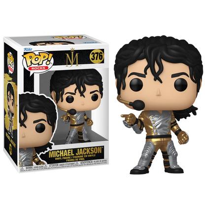 Funko Pop ! Rocks -(376) Michael Jackson (History Tour) Live Figure Vinyl Mj 9Cm