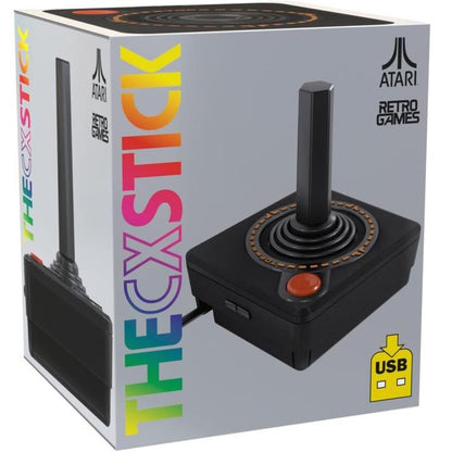 ATARI RETRO GAMES „THECXSTICK“ GAMING JOYSTICK CONTROLLER STICK USB FÜR CX40 PC