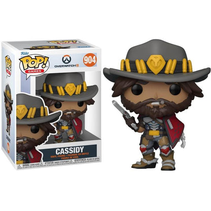 Funko Pop! Games - Overwatch 2 - (904) Cassidy - Videospiel Vinyl Figur 9cm