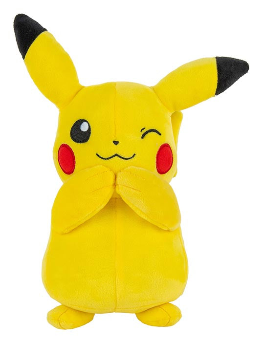 Jazwares Pokémon Plüschtier Pikachu 20cm Stofftier Spielzeug 8"