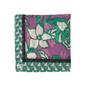 CafèNoir Floral print scarf c7JU0106 S085 violet-green. Size 190x90cm