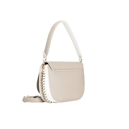 CafèNoir borsa da donna con pattina e catena infilata c3IA0603 M005 tortora