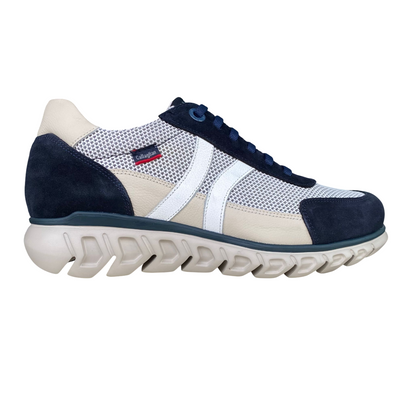 CallagHan Lifestyle Sneakers Uomo Luxe Squalo Blu Bianco - 12923
