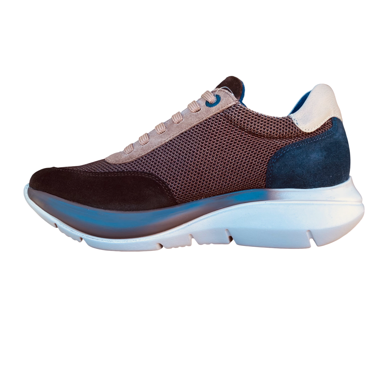 CallagHan sneakers uomo 61203 Algoritmo Marrone