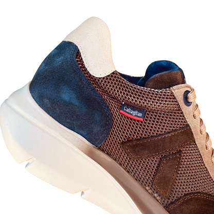 CallagHan sneakers uomo 61203 Algoritmo Marrone