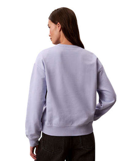Calvin Klein Felpa Girocollo Donna LV047B234GTKF Casual Blue