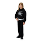 Calvin Klein Junior Unisex Hoodie Festive Graphic Fleece IG0IG03018BHE Black