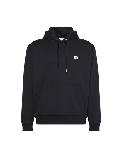 Calvin Klein Felpa con cappuccio LV04RC274G UB1 Nera - Spugna Morbida, Stile Monologo