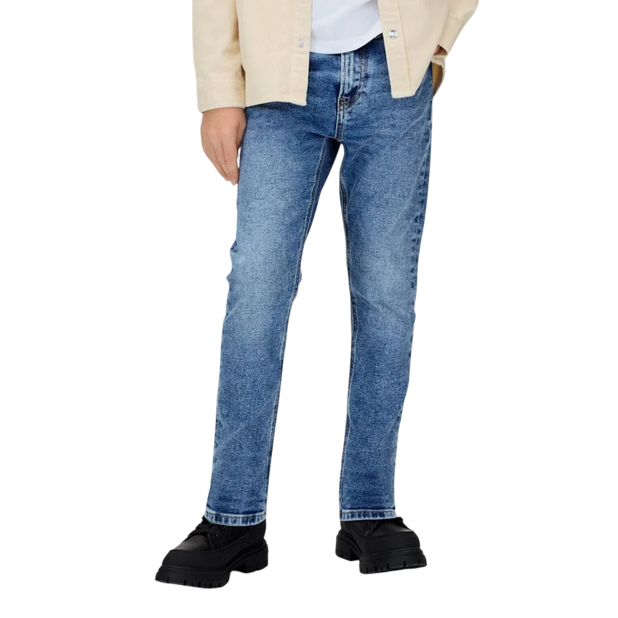 Calvin Klein Jeans Dad Fit IB0IB02547 Washed Blue Cf per Junior - Stile e Comfort