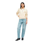 Calvin Klein Jeans Women's Full Zip Sweatshirt LV047E226G YAC Beige