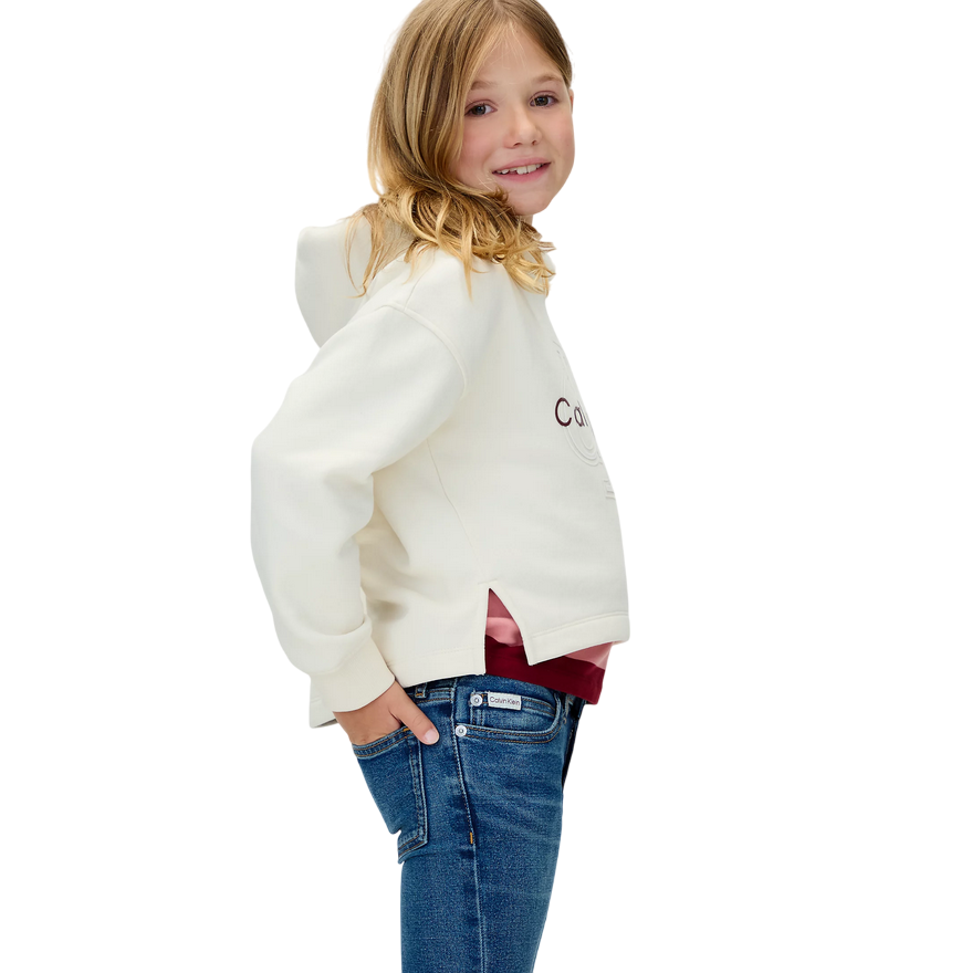 Calvin Klein Jeans Mid Rise Flared per Ragazza - Stile Flared a Vita Media