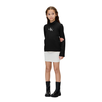Calvin Klein Maglia a Collo Alto Slim junior IG0IG03044BEH Nero