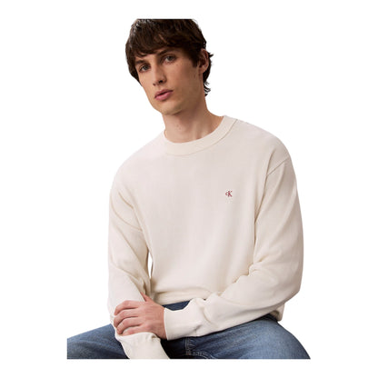 Calvin Klein Maglione Monogramma Uomo LV04RC309G Tofu