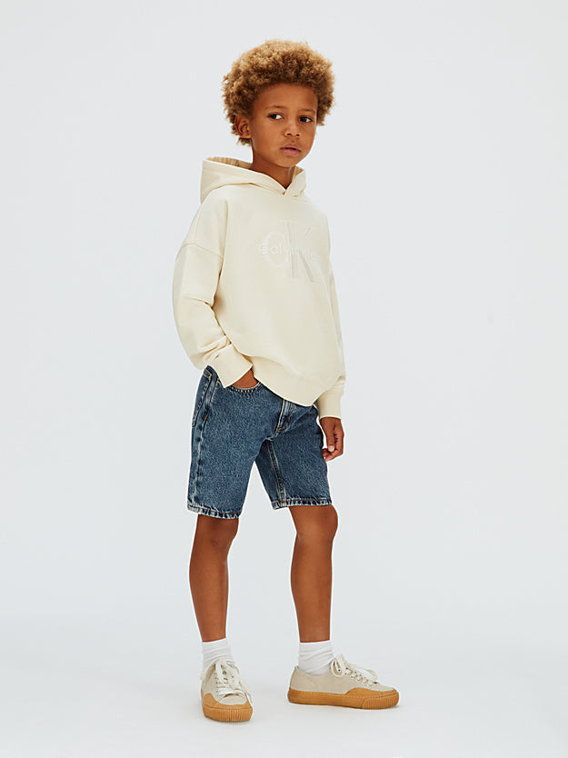 Calvin Klein Pantaloncini Jeans Junior LVCKSJC42B Blu Medio | 8-16 Anni