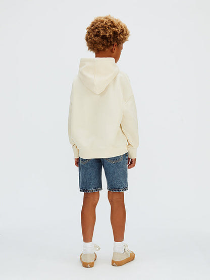 Calvin Klein Pantaloncini Jeans Junior LVCKSJC42B Blu Medio | 8-16 Anni