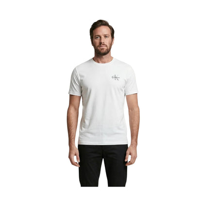 Calvin Klein T-shirt Logo LV04RF278G Bianco Manica Corta