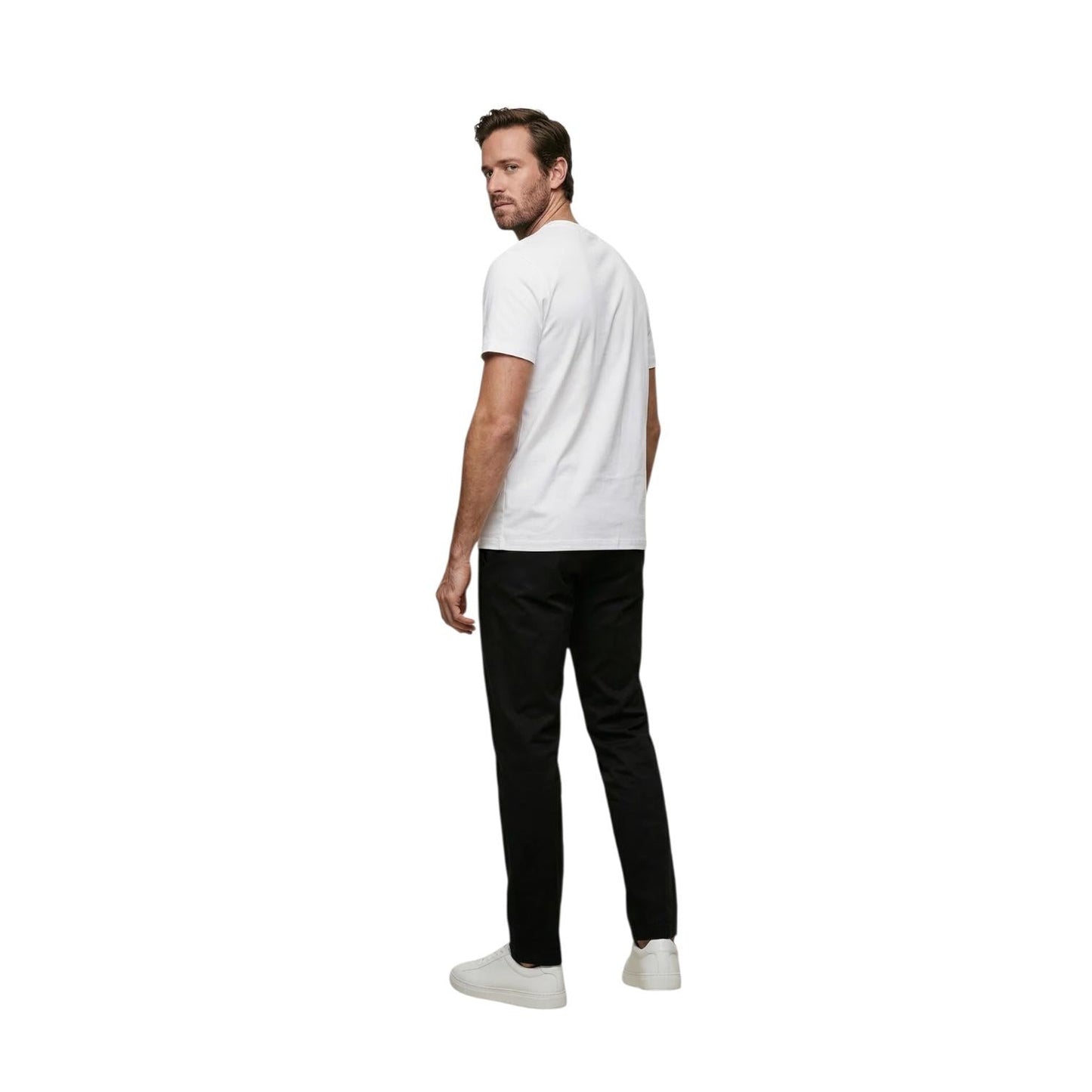 Calvin Klein T-shirt Logo LV04RF278G Bianco Manica Corta