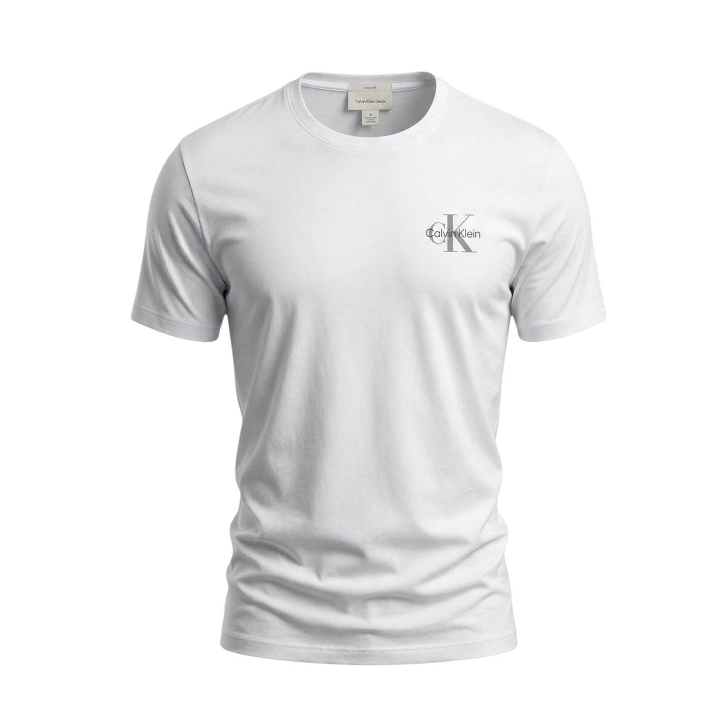 Calvin Klein T-shirt Logo LV04RF278G Bianco Manica Corta