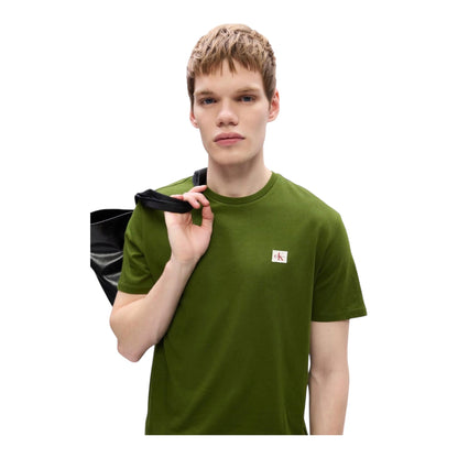 Calvin Klein Maglietta Uomo LV04RC272 2E6 Verde