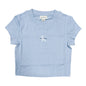 Calvin Klein T-Shirt Neonato Cotone Monologo LV047AB802 Blu