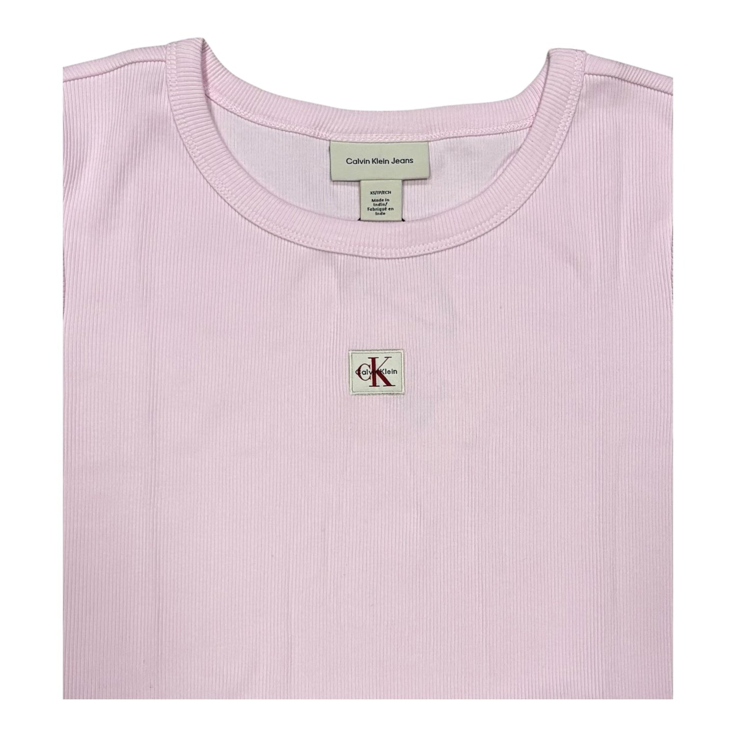 Calvin Klein T-Shirt Donna Cotone Costine LV0247C200G Rosa
