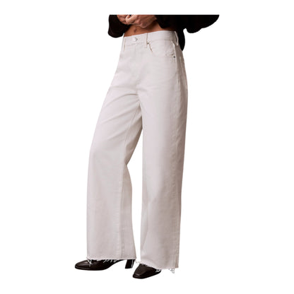 Calvin Klein Jeans Wide Leg Donna LV047F733G Bianco Chalk