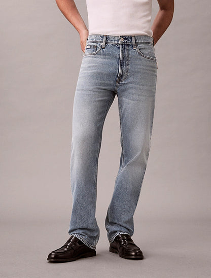 Calvin Klein Jeans Straight Standard LV04RE703G 2TI Blu Chiaro Uomo